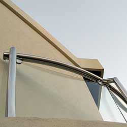 After balcony railing