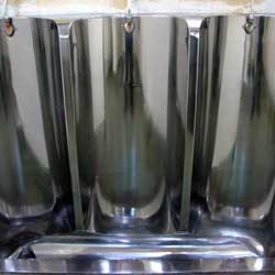 After moulded stainless urinal
